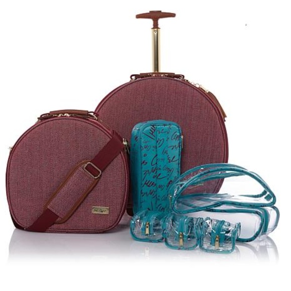 hat box luggage with wheels